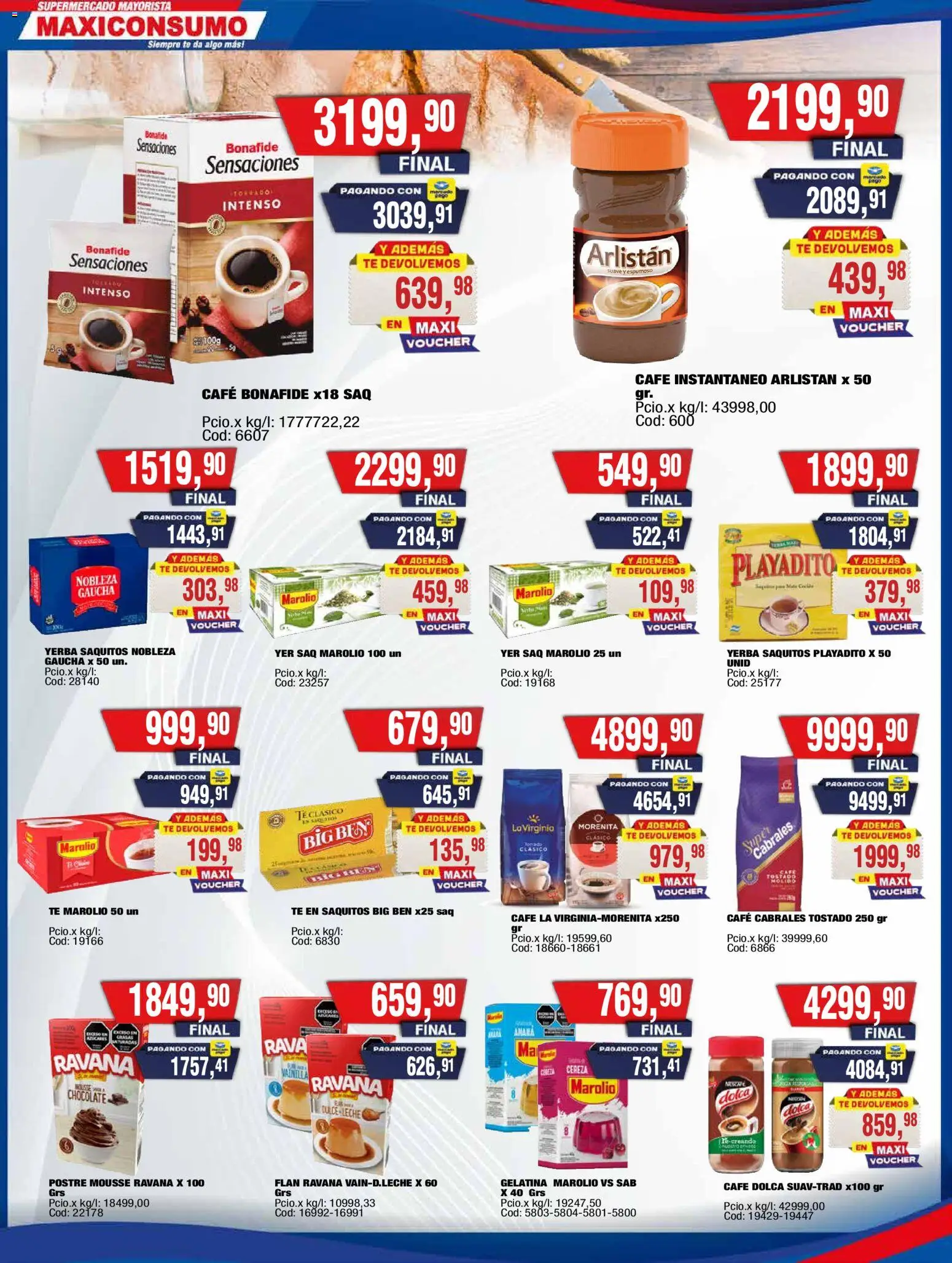 Vista previa del folleto de la tienda Maxiconsumo válido desde el 12/10/2026 
