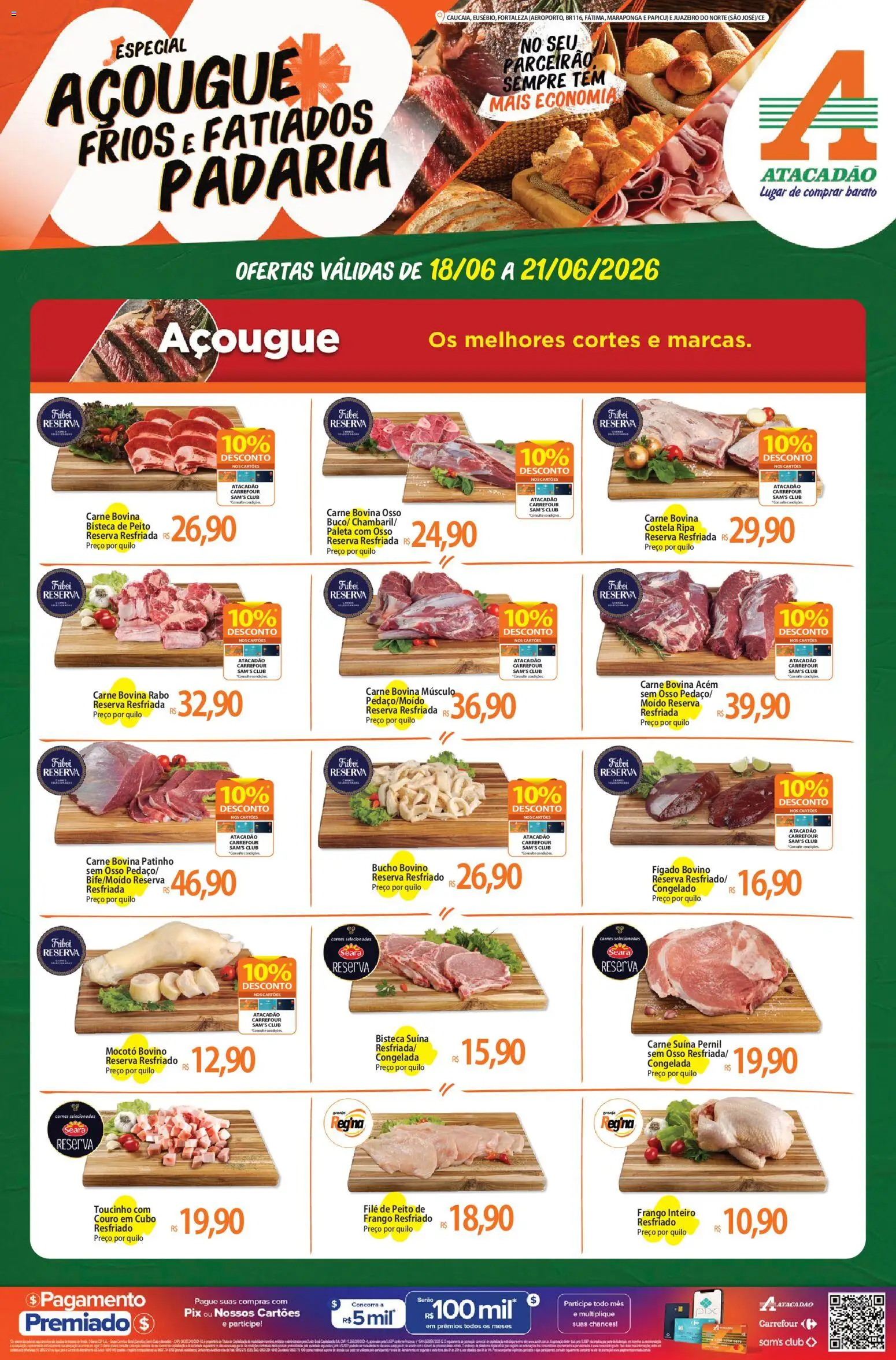Pré-Visualização do folheto "Atacadão ofertas - CE" da loja Atacadão válido a partir de 18/06/2026