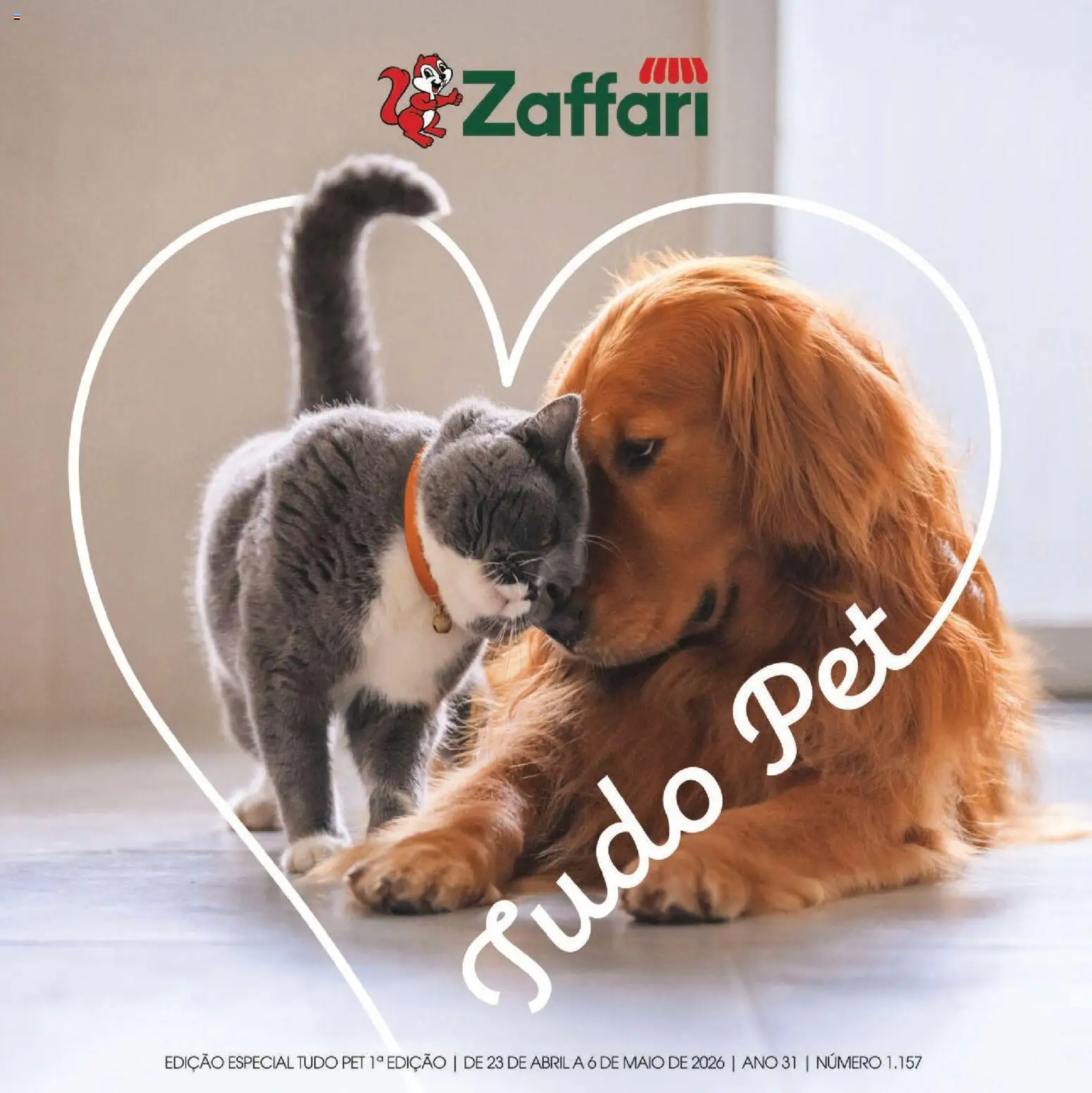 Pré-Visualização do folheto "Zaffari ofertas Pet - RS" da loja Zaffari válido a partir de 23/04/2026