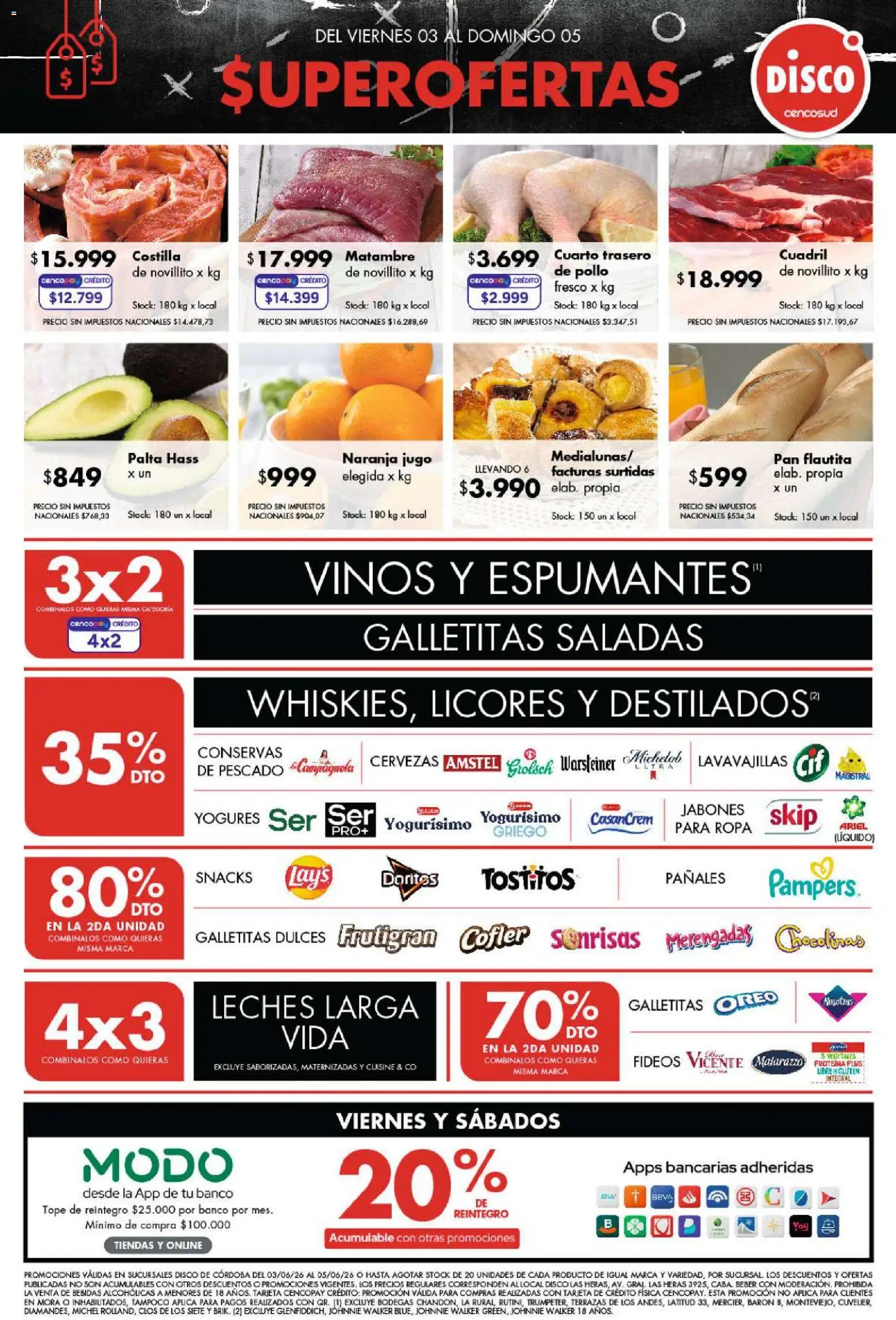 Vista previa del folleto de la tienda Disco válido desde el 03/07/2026 