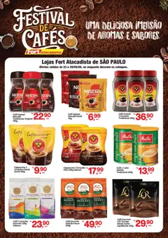 Pré-Visualização do folheto "Fort Atacadista ofertas Cafés" da loja Fort Atacadista válido a partir de 23/05/2026