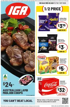 Preview of catalogue IGA catalogue Summer Hill from shop IGA valid 26/08/2026