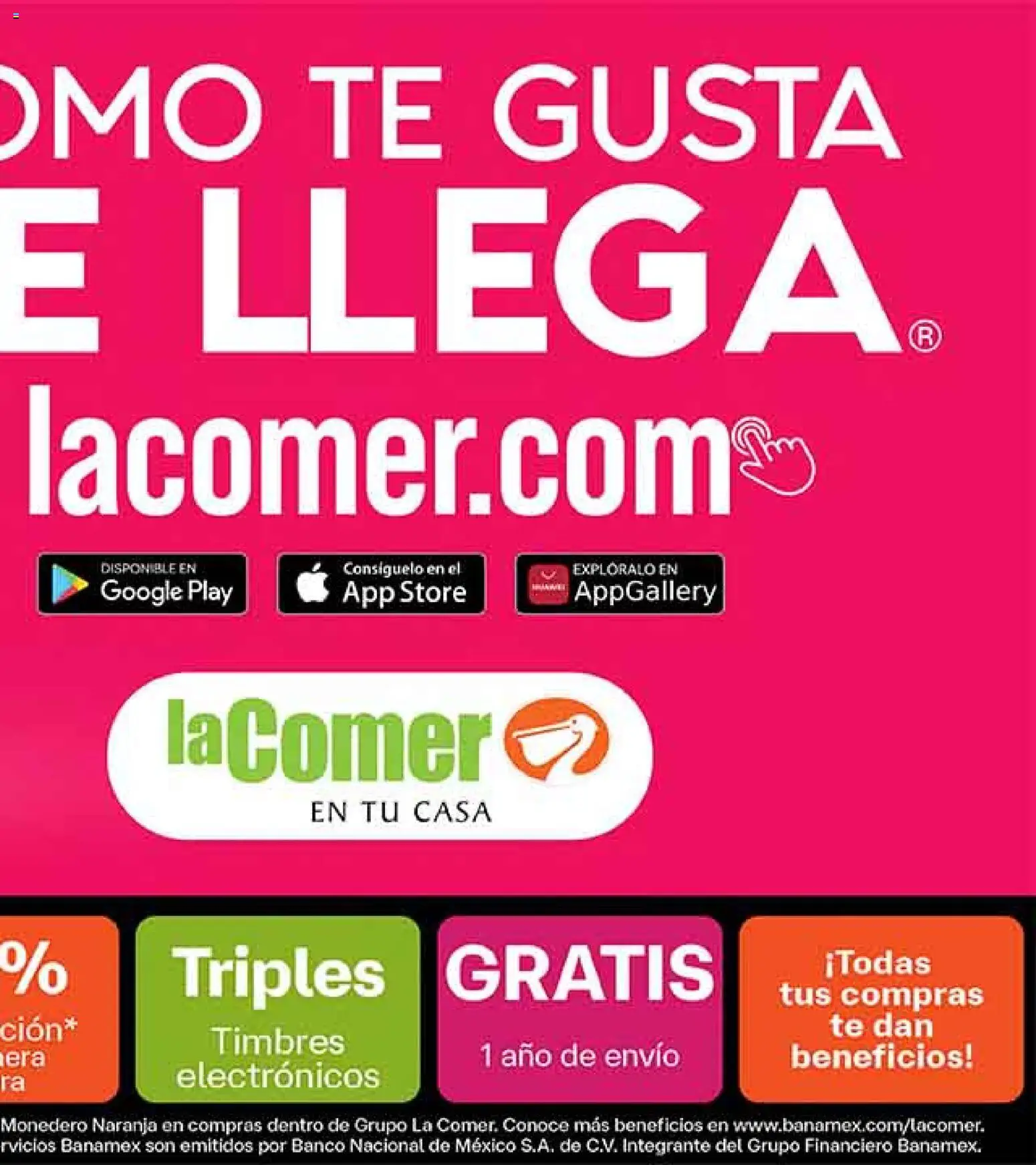 Vista previa las ofertas de la tienda La Comer - La Comer folleto desde el 19/08/2026 