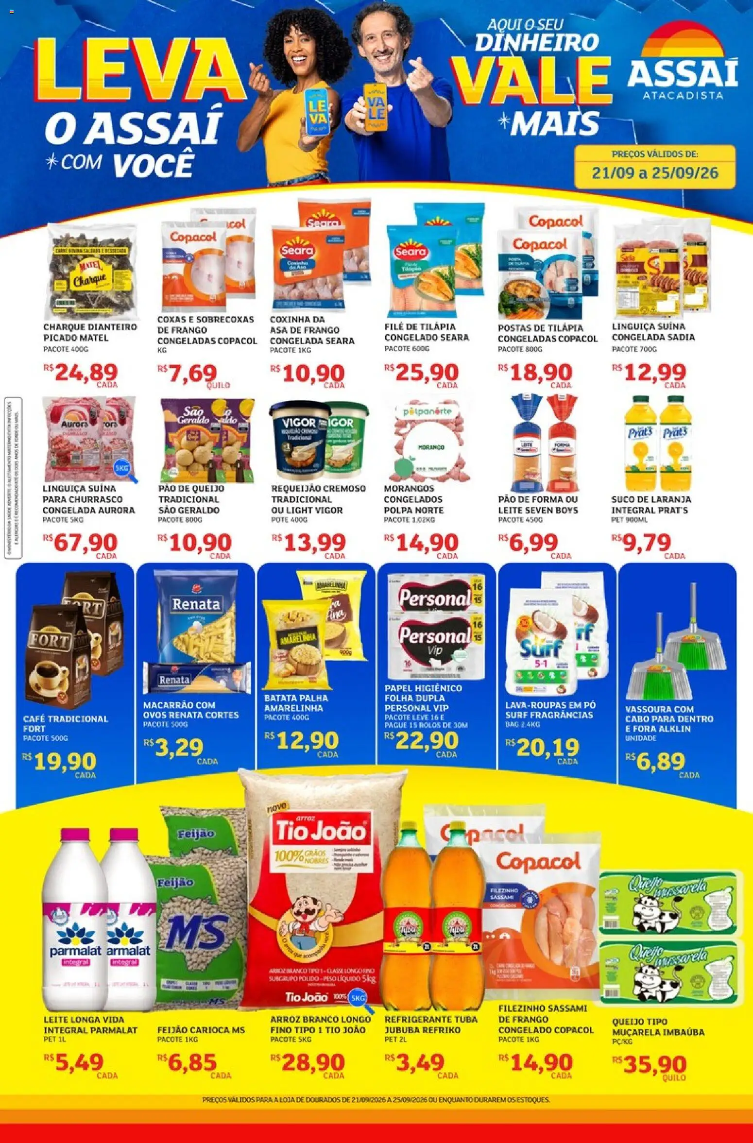 Pré-Visualização do folheto "Assaí Atacadista ofertas - MS" da loja Assaí Atacadista válido a partir de 21/09/2026
