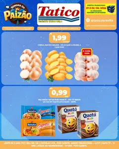 Pré-Visualização do folheto "Tatico ofertas Fim de Semana" da loja Tatico válido a partir de 01/08/2026