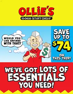 Ad Preview of Ollie's Ollie's Weekly Ad from 08/27/2026