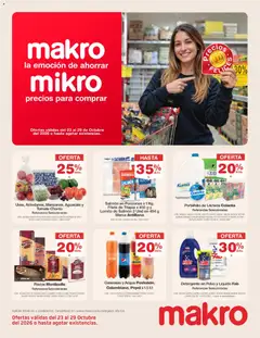  Vista previa del prospecto Makro catálogo del almacen Makro válida del 23/10/2026 al 29/10/2026