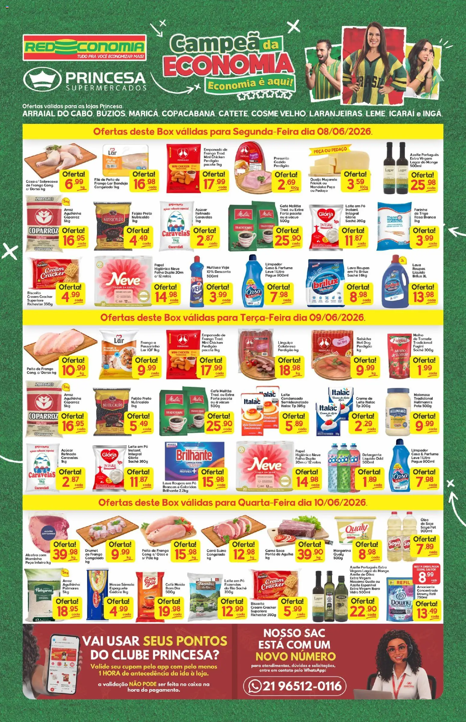 Pré-Visualização do folheto "Princesa ofertas" da loja Princesa válido a partir de 08/06/2026