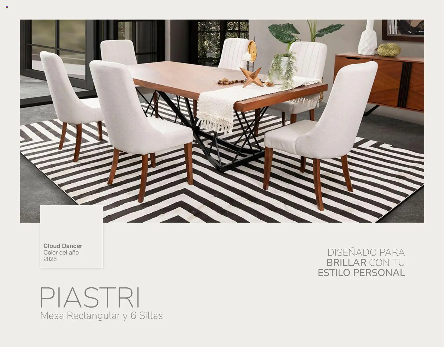 Vista previa las ofertas de la tienda Muebles Dico - Catálogo Cloud Dancer Color del año 2026 desde el 30/01/2026 