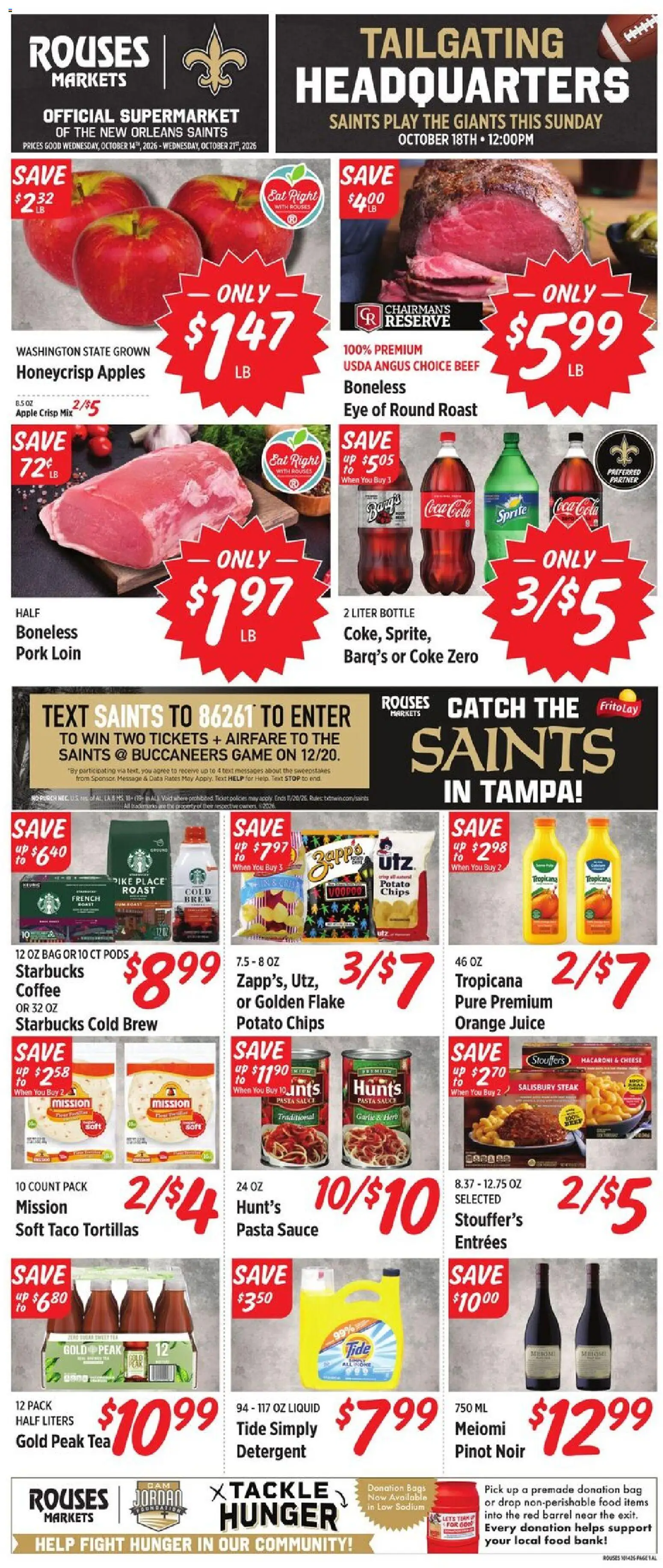 Ad Preview of Rouses Rouses Weekly Ad from 10/14/2026