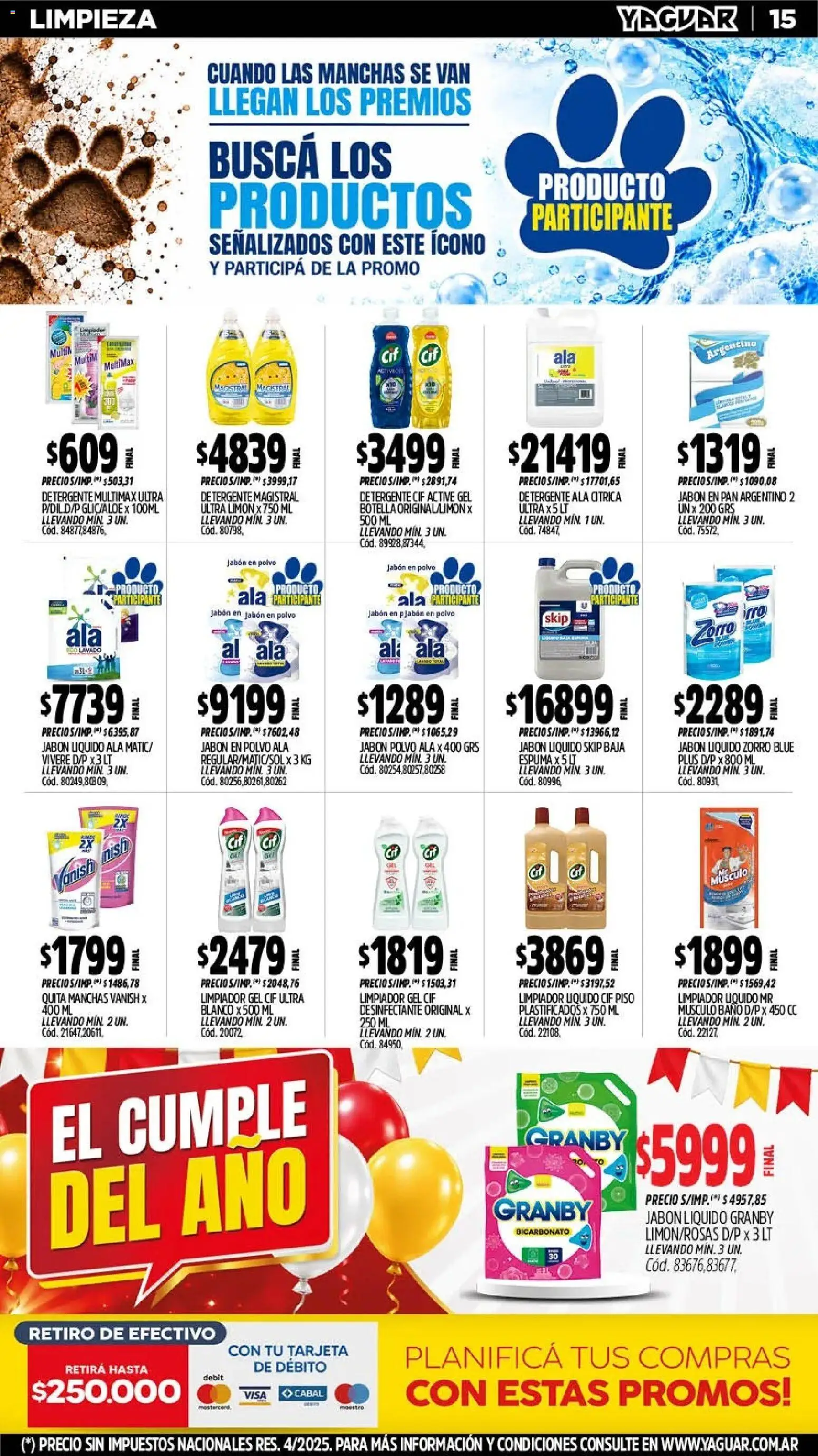 Vista previa del folleto de la tienda Yaguar válido desde el 26/10/2026 