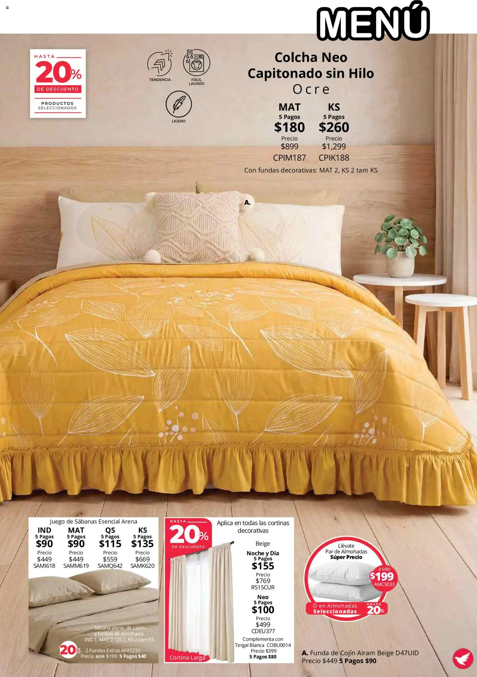 Vista previa las ofertas de la tienda Colchas Concord - Colchas Concord catálogo desde el 01/08/2026 