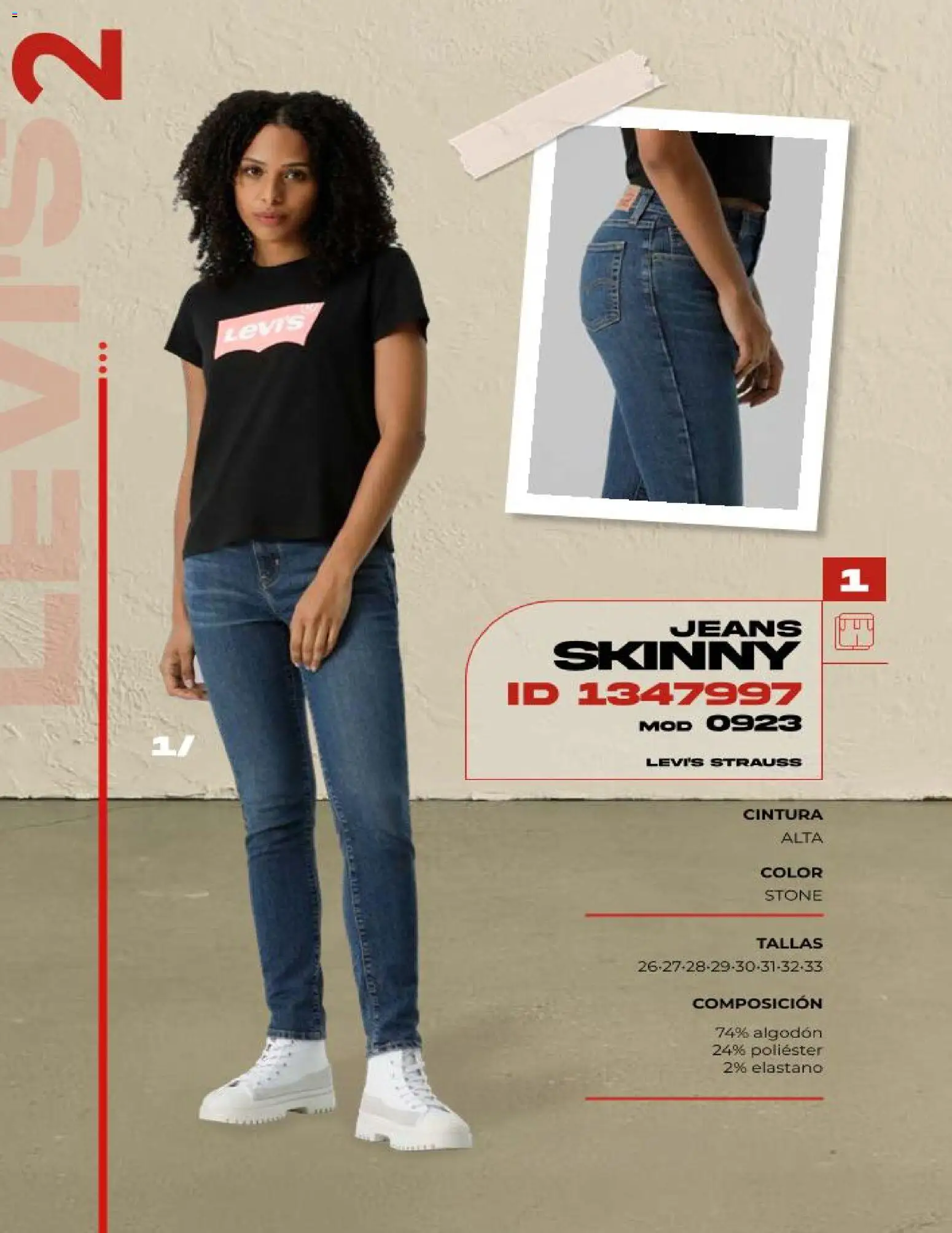 Vista previa las ofertas de la tienda Price Shoes - Price Shoes catálogo Jeans Levis desde el 15/10/2026 