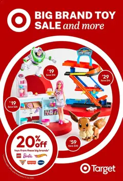 Preview of catalogue Big Brand Toy Sale & More from shop Target valid 24/06/2026
