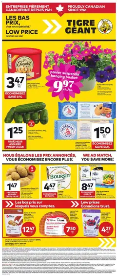 Un aperçu du dépliant Giant Tiger weekly flyer / circulaire du magasin Giant Tiger est valide à partir 6 mai 2026