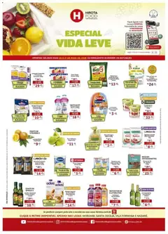 Pré-Visualização do folheto "Hirota Food ofertas Vida Leve" da loja Hirota Food válido a partir de 20/05/2026