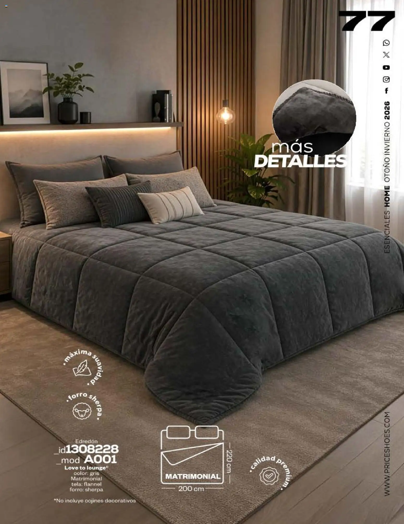 Vista previa las ofertas de la tienda Price Shoes - Price Shoes catálogo Esenciales Home desde el 17/08/2026 