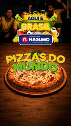 Pré-Visualização do folheto "Nagumo ofertas Pizzas do Mundo" da loja Nagumo válido a partir de 12/06/2026