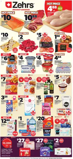 Preview of leaflet Zehrs weekly flyer / circulaire from shop Zehrs is valid from Sep 17, 2026