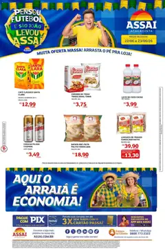 Pré-Visualização do folheto "Assaí Atacadista ofertas - PE" da loja Assaí Atacadista válido a partir de 21/06/2026