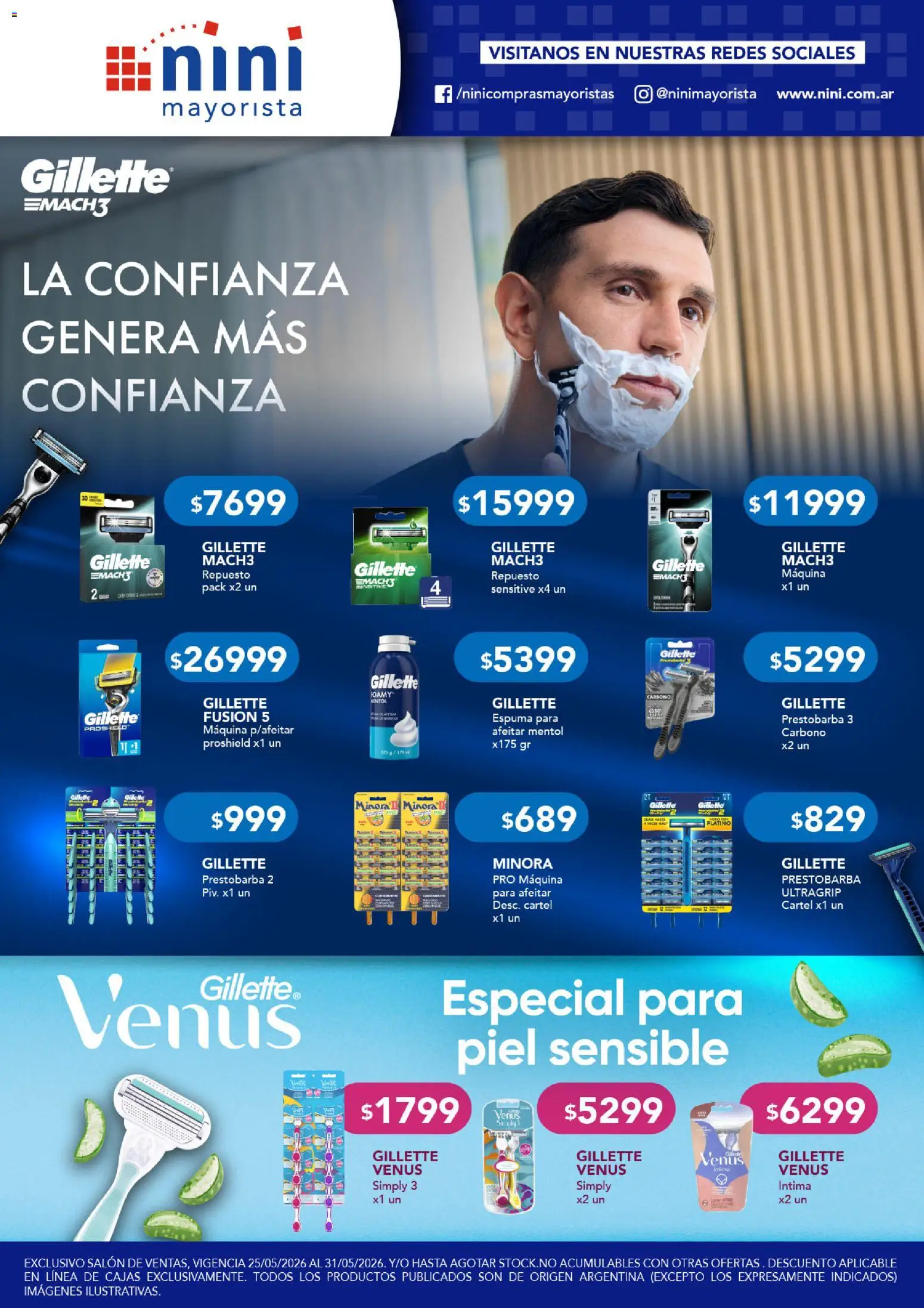 Vista previa del folleto de la tienda NINI Mayorista válido desde el 25/05/2026 - Mate, Espuma