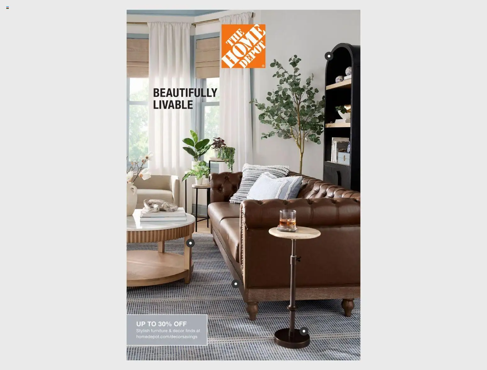 Ad Preview of Home Depot Home Depot Catalog from 08/20/2026