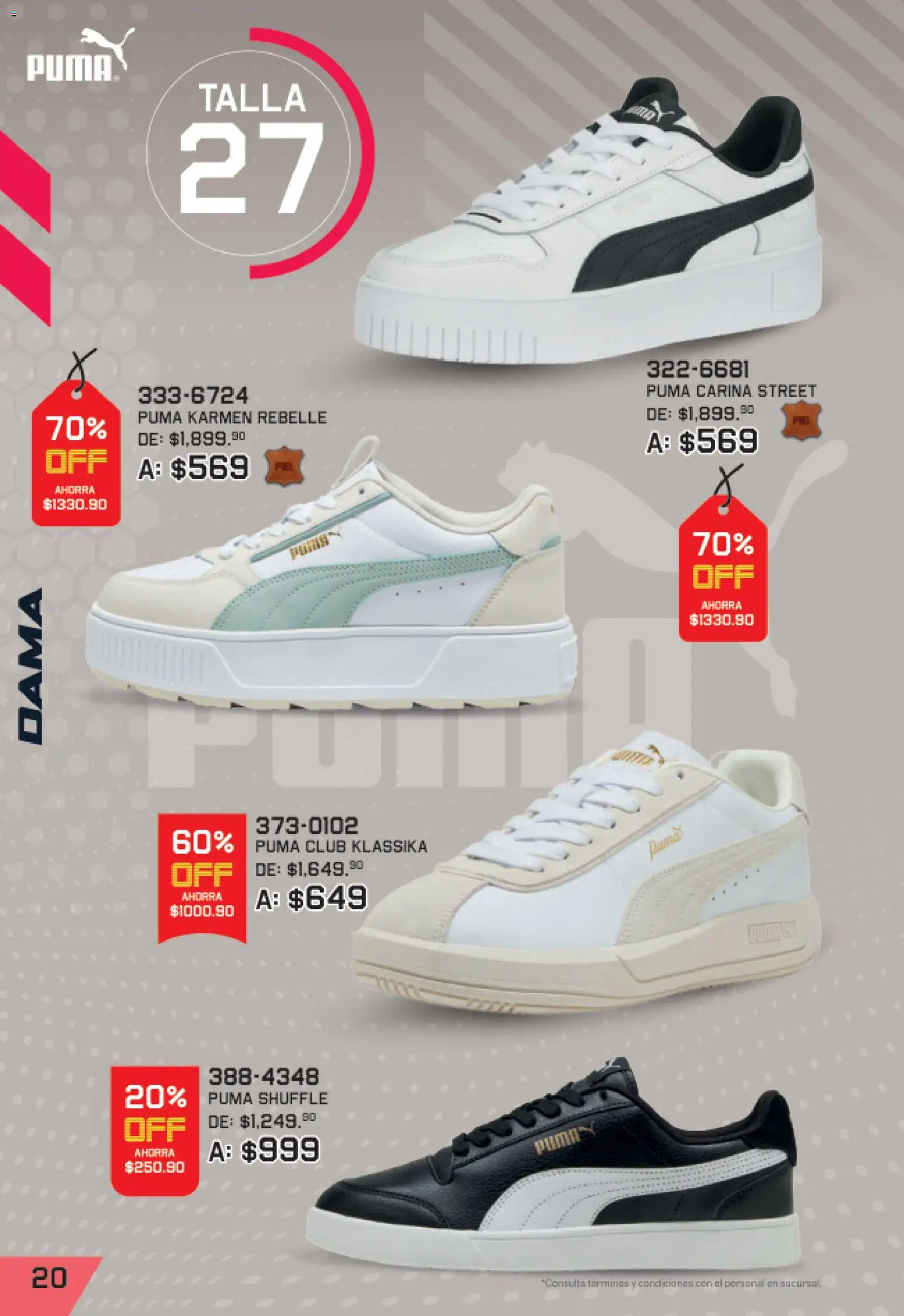Vista previa las ofertas de la tienda Andrea - Andrea catálogo Lo mejor de marcas desde el 27/09/2026 