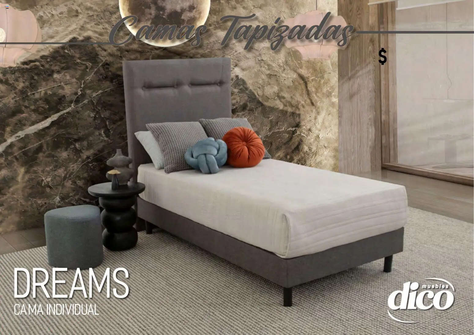 Vista previa las ofertas de la tienda Muebles Dico - Muebles Dico catálogo Camas tapizadas desde el 01/04/2026 