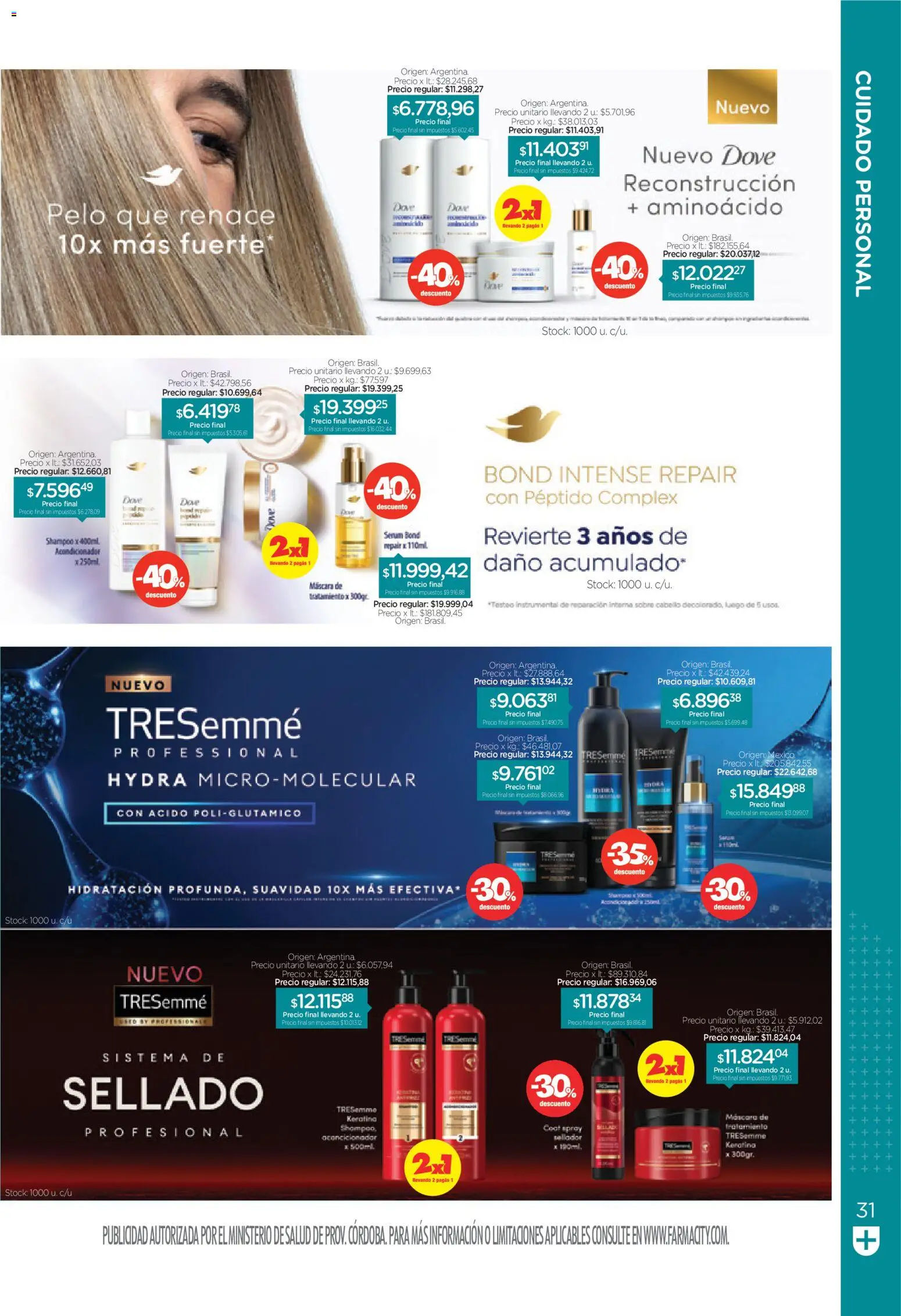 Vista previa del folleto de la tienda Farmacity válido desde el 01/10/2026 