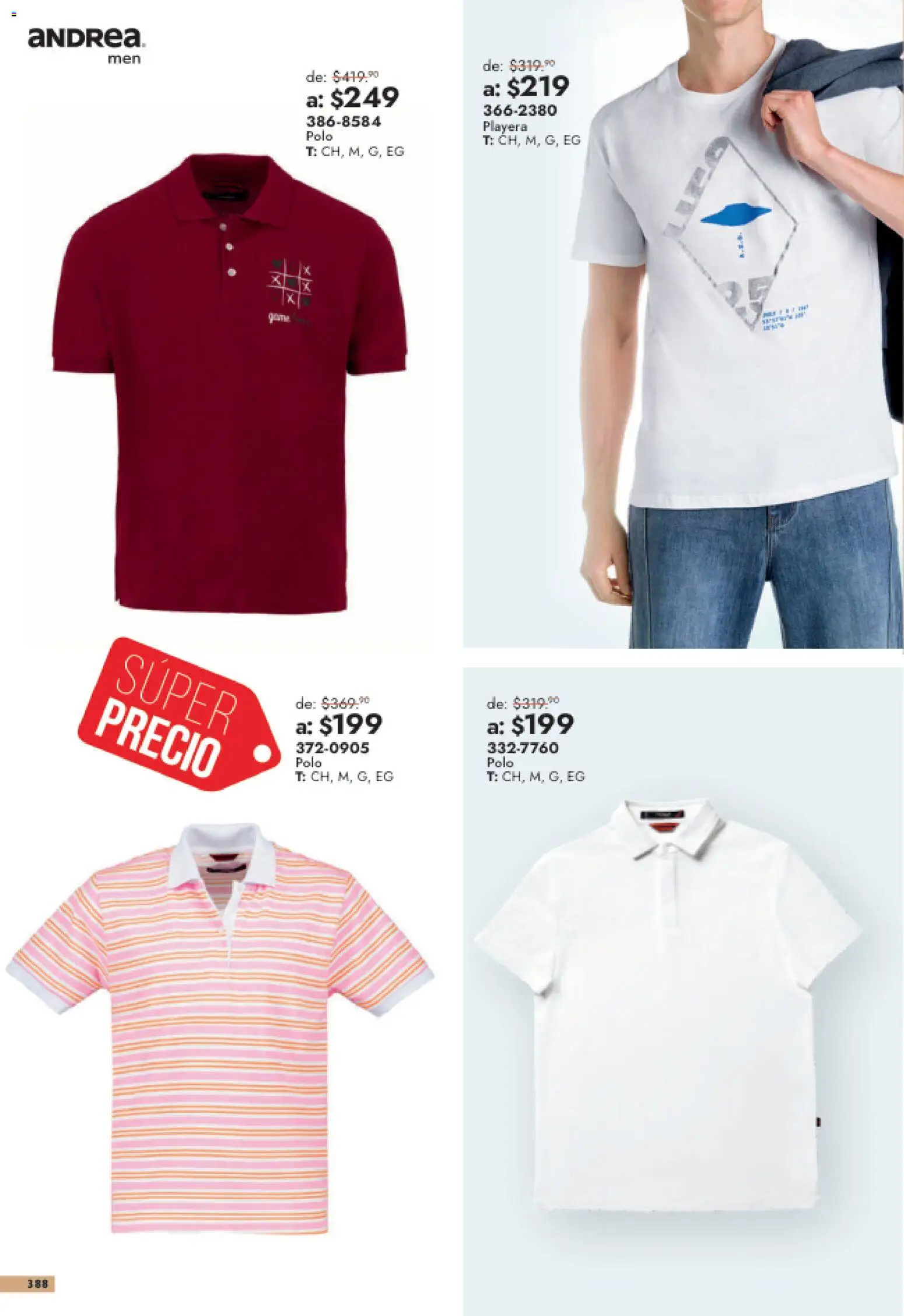 Vista previa las ofertas de la tienda Andrea - Andrea catálogo Outlet desde el 26/07/2026 
