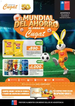 Folleto de la tienda Cugat válido desde el 06.07.2026 