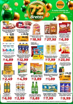 Pré-Visualização do folheto "Bretas ofertas do Dia" da loja Bretas válido a partir de 18/05/2026