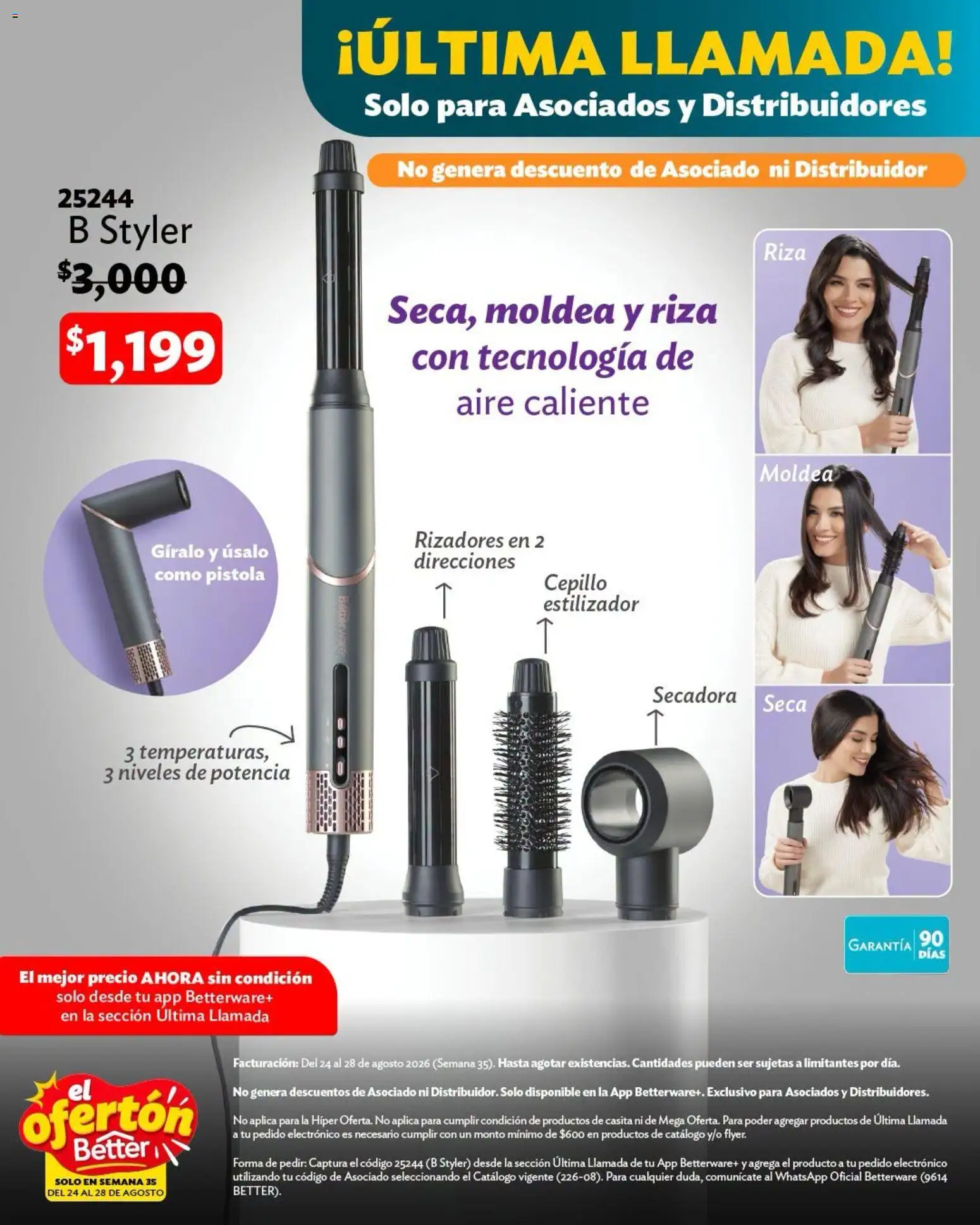 Vista previa las ofertas de la tienda Betterware - Betterware catálogo El Ofertón desde el 24/08/2026 