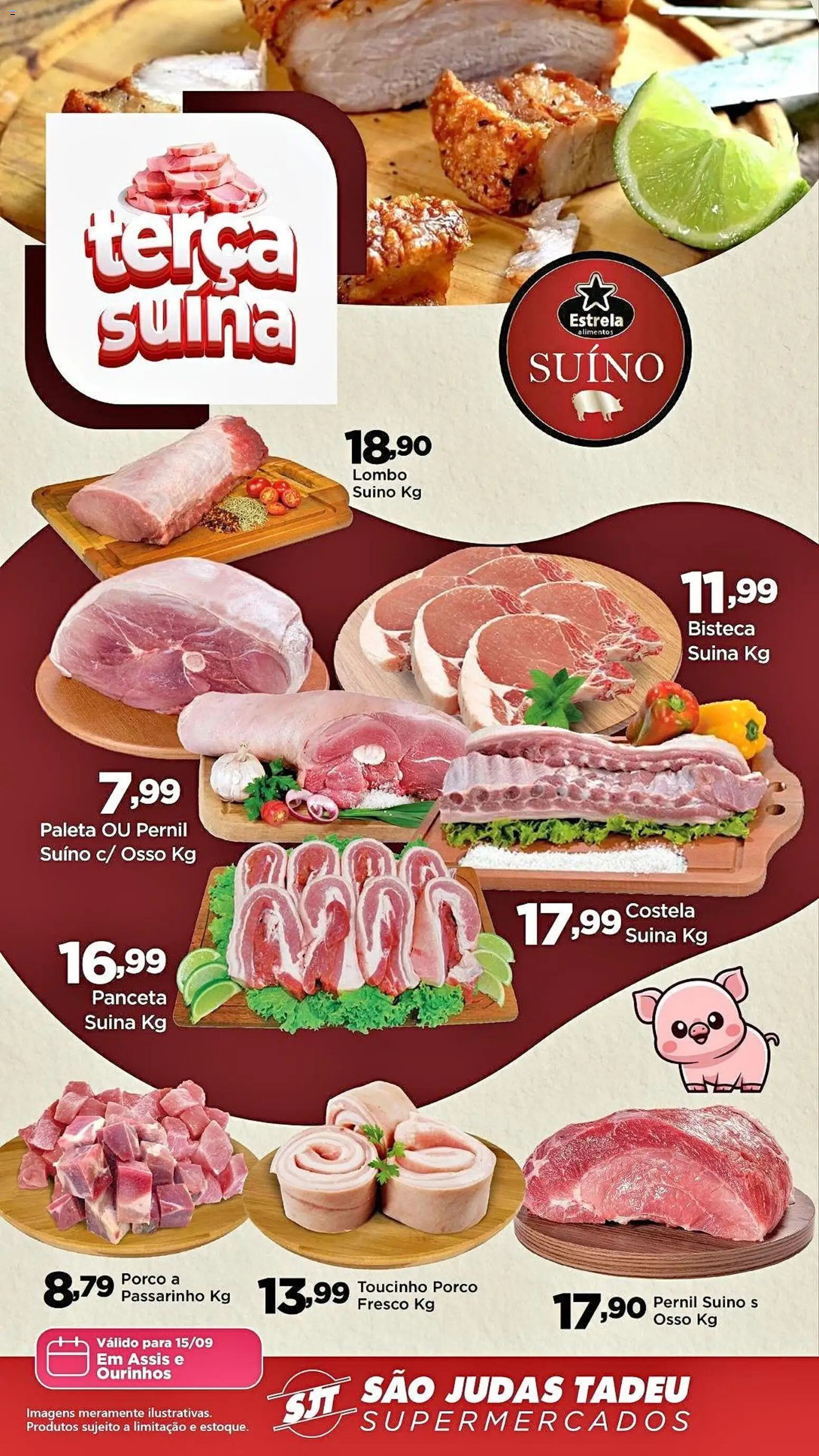 Pré-Visualização do folheto "São Judas Tadeu - Ofertas da semana" da loja São Judas Tadeu válido a partir de 15/09/2026