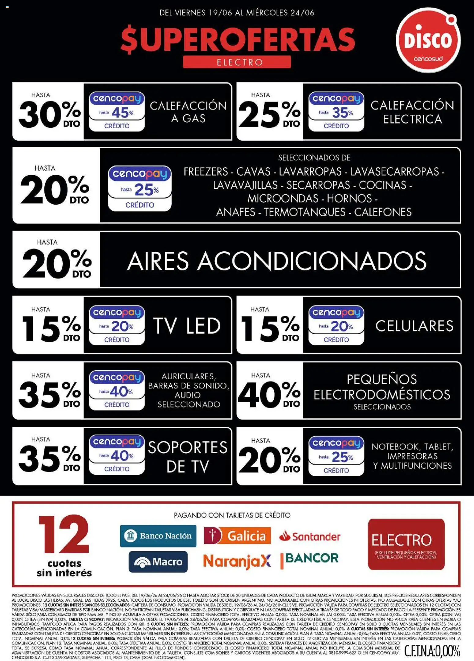 Vista previa del folleto de la tienda Disco válido desde el 18/06/2026 