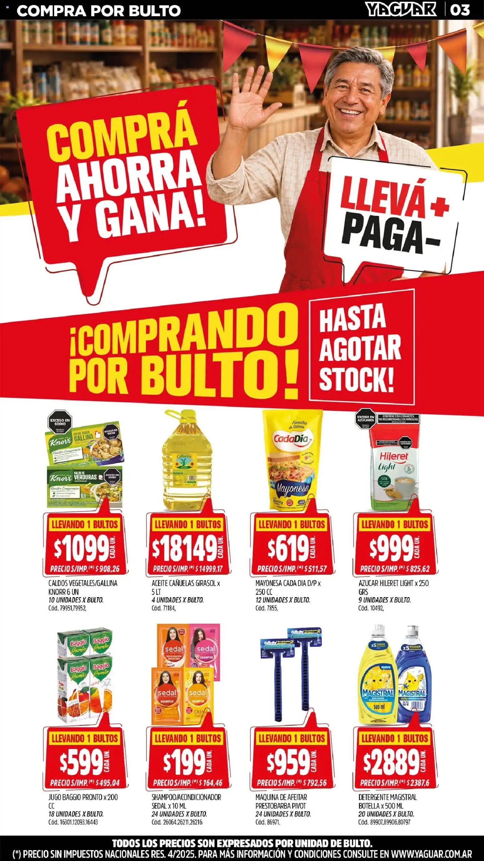 Vista previa del folleto de la tienda Yaguar válido desde el 31/08/2026 