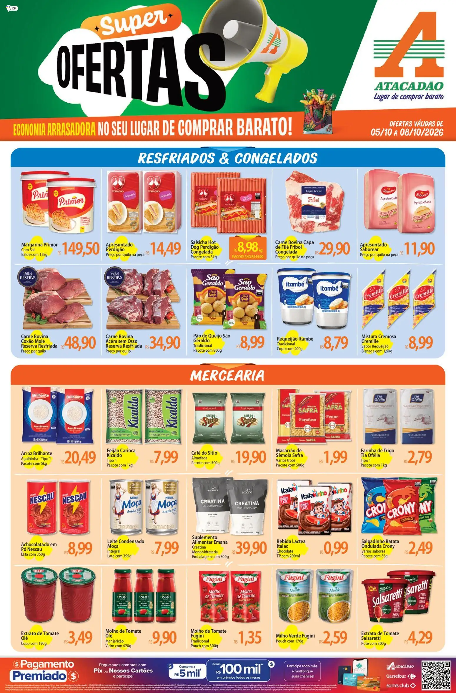 Pré-Visualização do folheto "Atacadão ofertas - DF" da loja Atacadão válido a partir de 05/10/2026