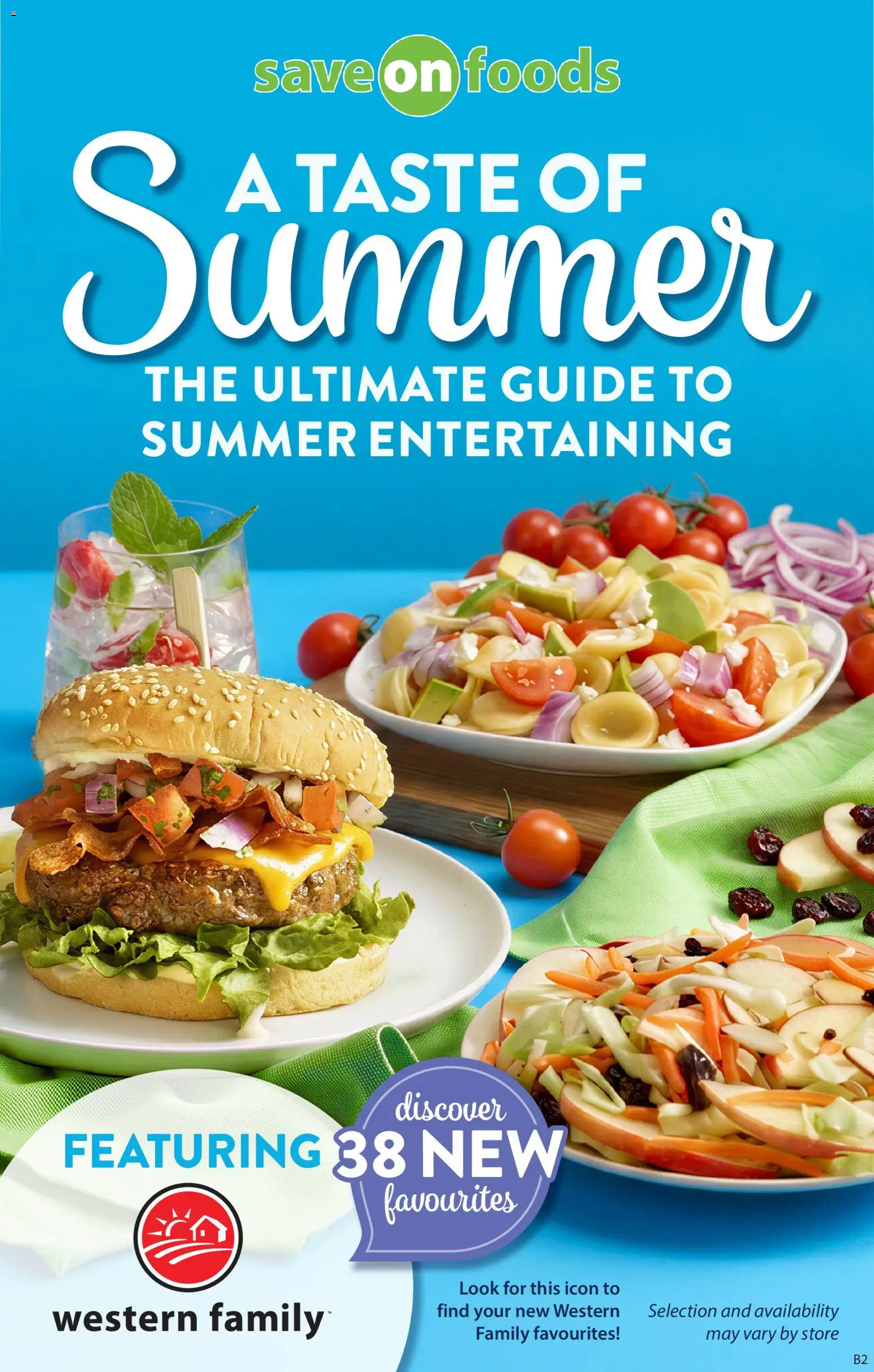 Preview of leaflet Save on foods flyer - A taste of summer from shop Save on foods is valid from Jun 11, 2026