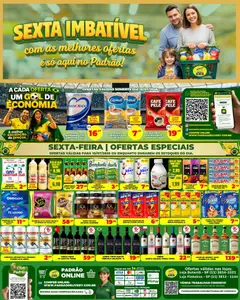 Pré-Visualização do folheto "Supermercado Padrão ofertas Sexta Imbatível" da loja Supermercado Padrão válido a partir de 10/07/2026