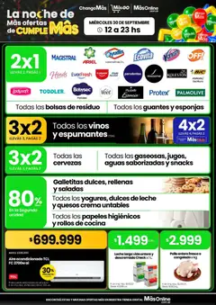 Vista previa del folleto de la tienda Changomas válido desde el 30/09/2026 