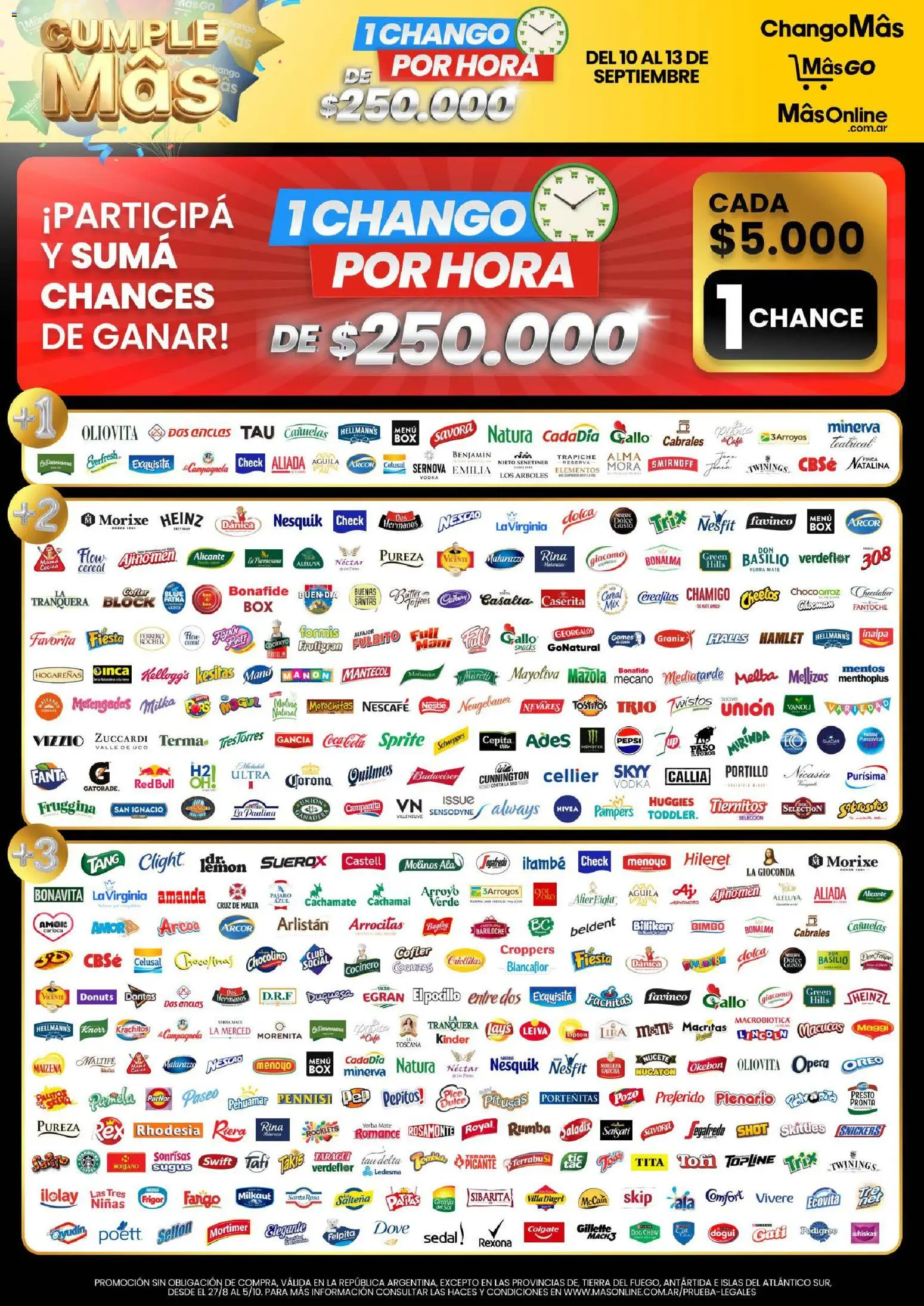 Vista previa del folleto de la tienda Changomas válido desde el 10/09/2026 