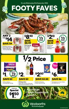 Preview of catalogue Woolworths catalogue QLD from shop Woolworths valid 23/09/2026