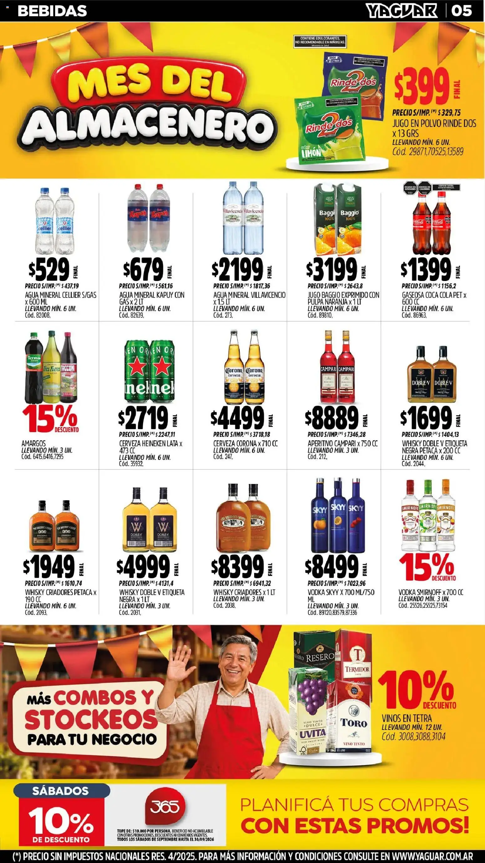 Vista previa del folleto de la tienda Yaguar válido desde el 31/08/2026 