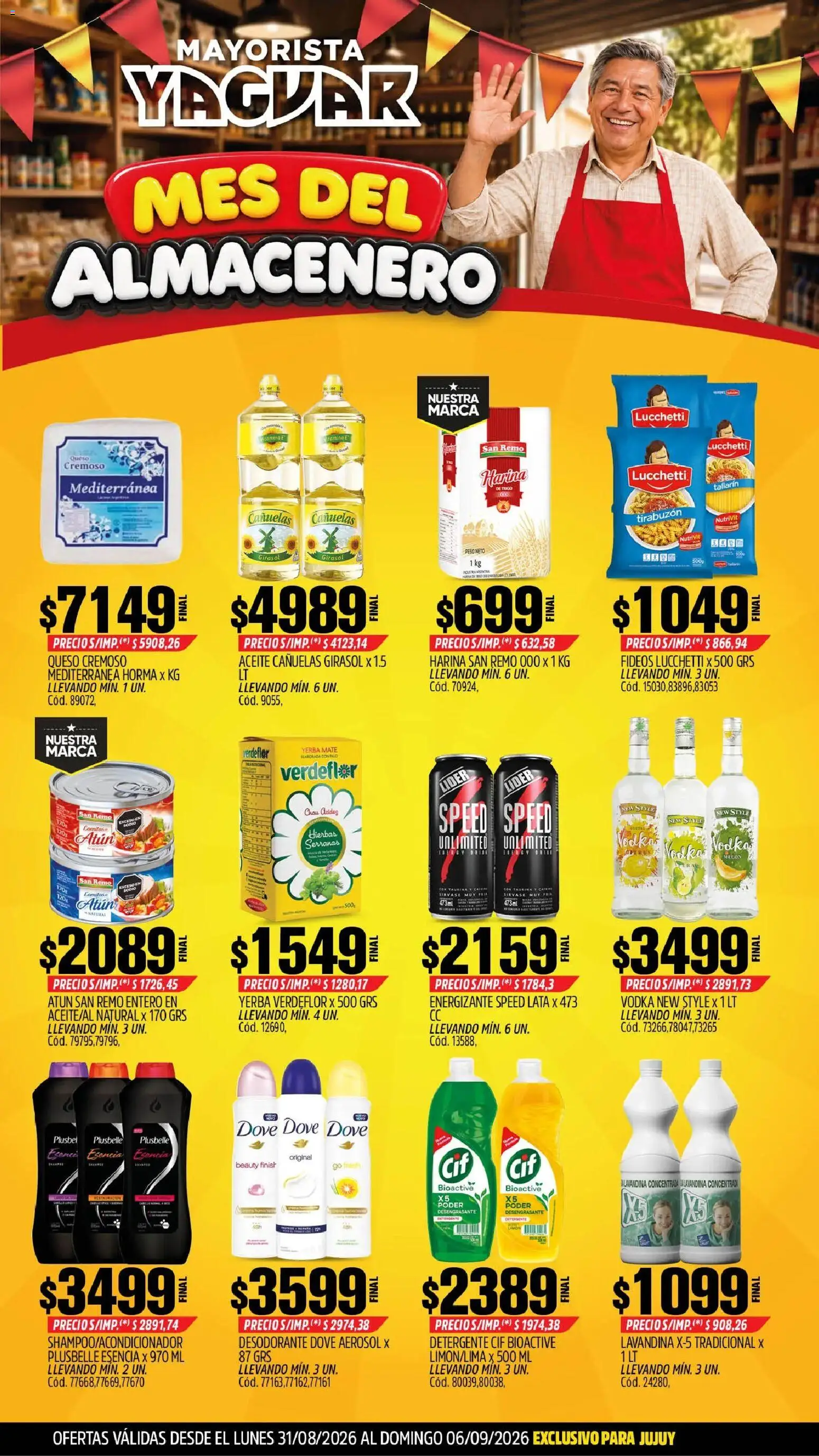 Vista previa del folleto de la tienda Yaguar válido desde el 31/08/2026 
