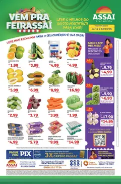 Pré-Visualização do folheto "Assaí Atacadista ofertas - PR" da loja Assaí Atacadista válido a partir de 17/10/2026