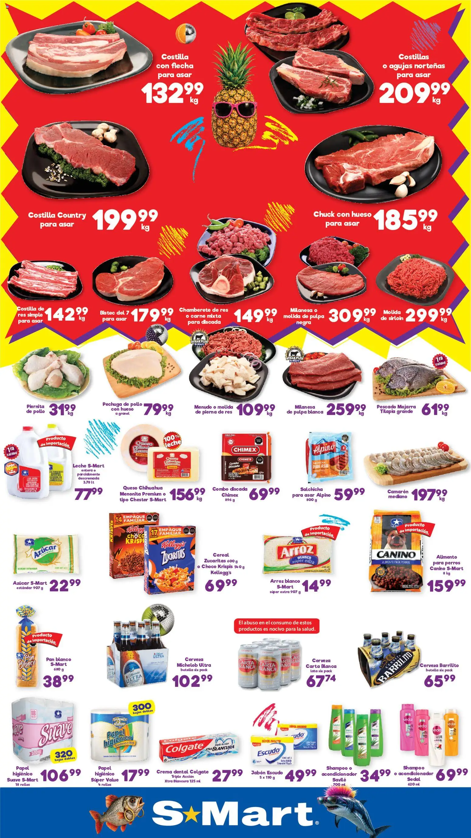 Vista previa las ofertas de la tienda S-Mart - S-Mart folleto Monterrey desde el 09/10/2026 