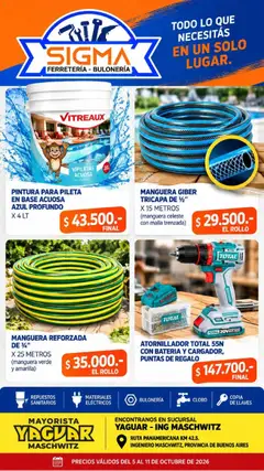 Vista previa del folleto de la tienda Yaguar válido desde el 05/10/2026 
