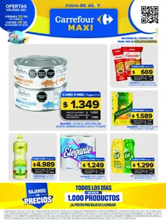 Vista previa del folleto de la tienda Carrefour Maxi válido desde el 30/10/2026 