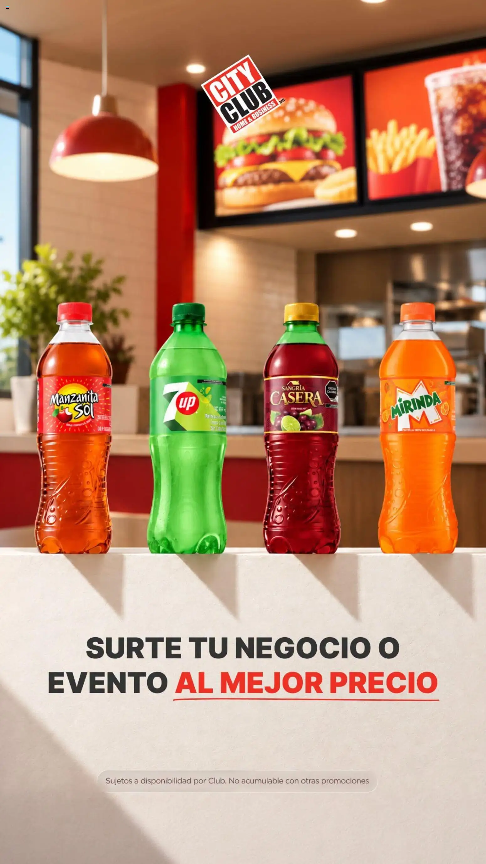 Vista previa las ofertas de la tienda City Club - City Club catálogo Surte tu negocio ο evento al mejor precio desde el 12/10/2026 