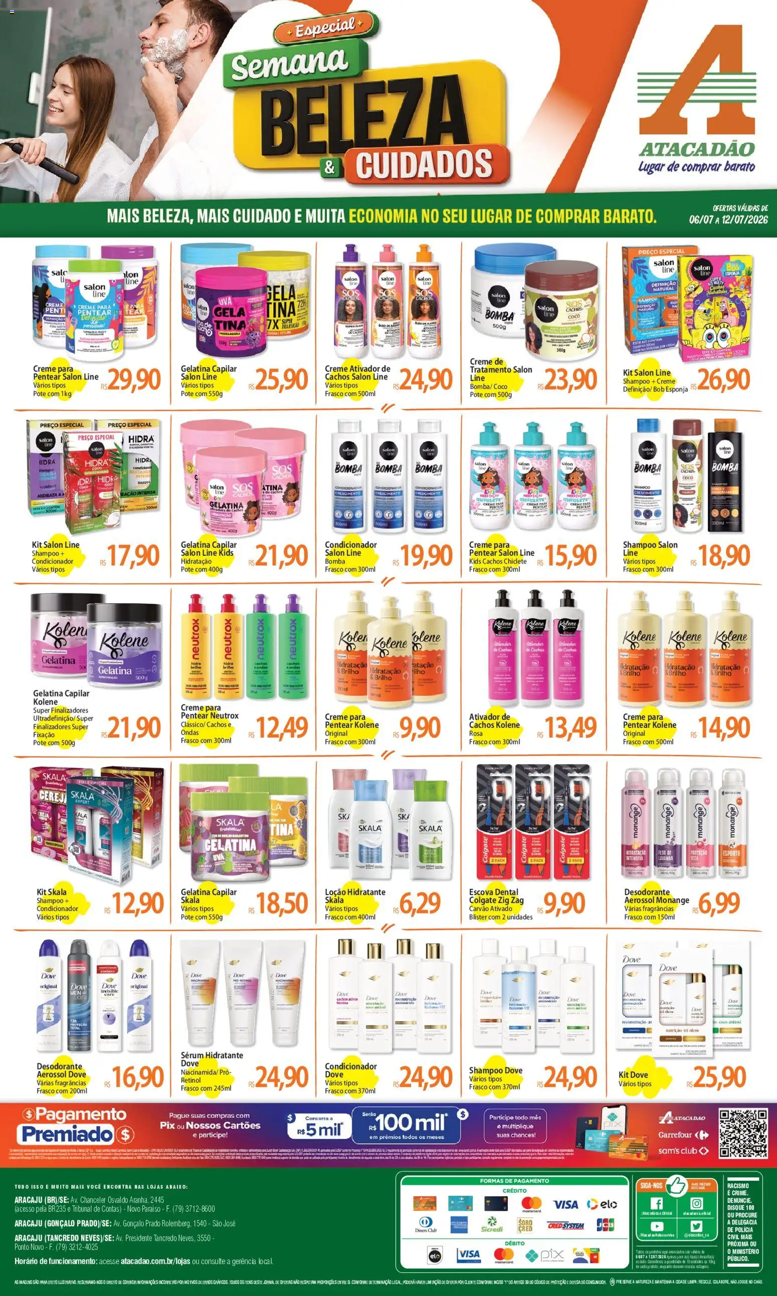 Pré-Visualização do folheto "Atacadão ofertas - SE" da loja Atacadão válido a partir de 06/07/2026